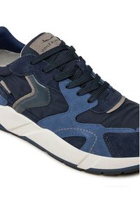 Voile Blanche Sneakersy Club19 0012018288.02.1C24 Granatowy. Kolor: niebieski. Materiał: zamsz, skóra #4
