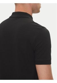 BOSS Polo Passerzip 50537507 Czarny Slim Fit. Typ kołnierza: polo. Kolor: czarny. Materiał: bawełna #5