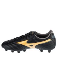 Buty piłkarskie Mizuno Morelia Ii Club, Dla obu płci. Kolor: czarny, żółty, wielokolorowy. Materiał: materiał, syntetyk. Szerokość cholewki: normalna. Sport: piłka nożna
