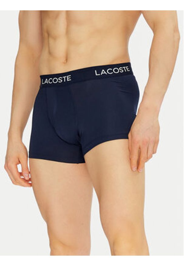 Lacoste Komplet bokserek 5H2394 Kolorowy. Materiał: syntetyk. Wzór: kolorowy