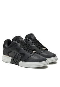 Philipp Plein - PHILIPP PLEIN Sneakersy SADS MSC3912 PLE010N Czarny. Kolor: czarny. Materiał: skóra #2