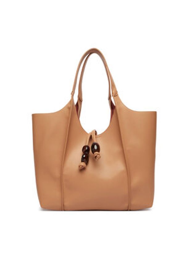 Hispanitas Torebka BV264532 Beżowy. Kolor: beżowy. Materiał: skórzane