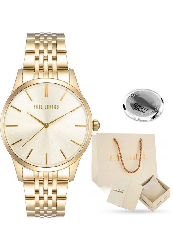 Zegarek damski Paul Lorens-ILARIA-PROF Z GRAWEREM
