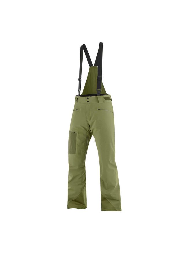 salomon - Kurtka zimowa na narty i snowboard męska Salomon OUTLAW. Kolor: zielony. Sezon: zima. Sport: snowboard, narciarstwo