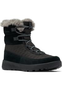 columbia - Buty Śniegowce Damskie Columbia Slopeside Peak Luxe Waterproof. Kolor: czarny. Sezon: zima