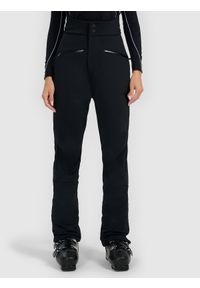 4f - 4F Spodnie narciarskie z szelkami membrana 15000 damskie - czarne M. Kolor: czarny. Sport: narciarstwo #2