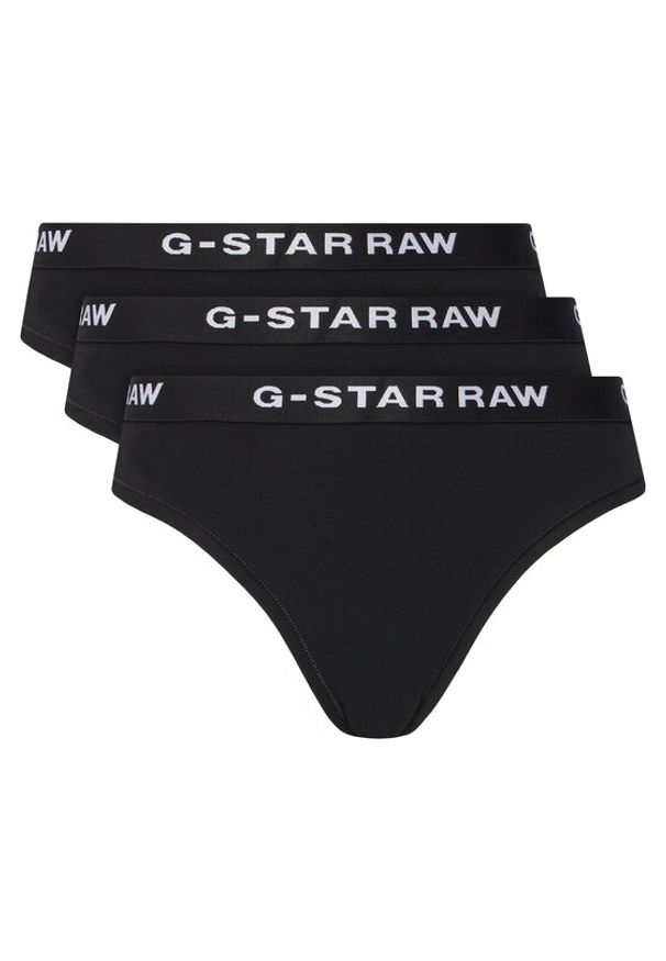 G-Star RAW - G-Star Raw Komplet 3 par fig klasycznych D23775-D516 Czarny. Kolor: czarny. Materiał: bawełna