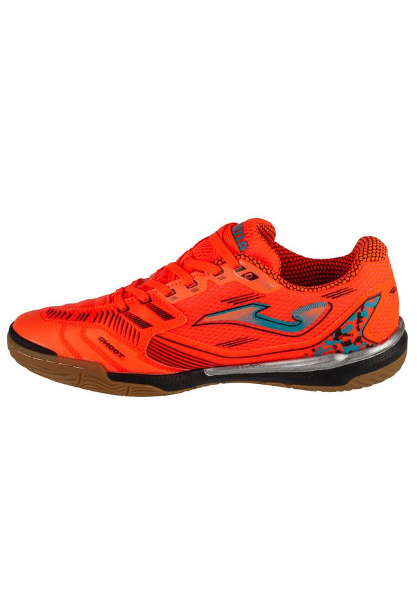 Joma - Buty halowe do piłki nożnej męskie, Liga-5 24 LIGW IN. Kolor: pomarańczowy. Materiał: materiał, syntetyk