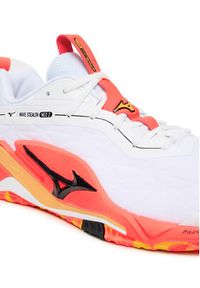 Mizuno Buty halowe Wave Stealth Neo 2 X1GA2400 Pomarańczowy. Kolor: pomarańczowy. Materiał: skóra. Model: Mizuno Wave #5