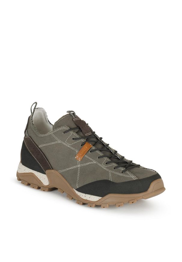 Buty sportowe trekkingowe męskie Aku Nativa lekkie wytrzymałe. Kolor: zielony