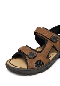 Rieker Sandały 26156-25 Brązowy. Kolor: brązowy. Materiał: syntetyk, materiał #3