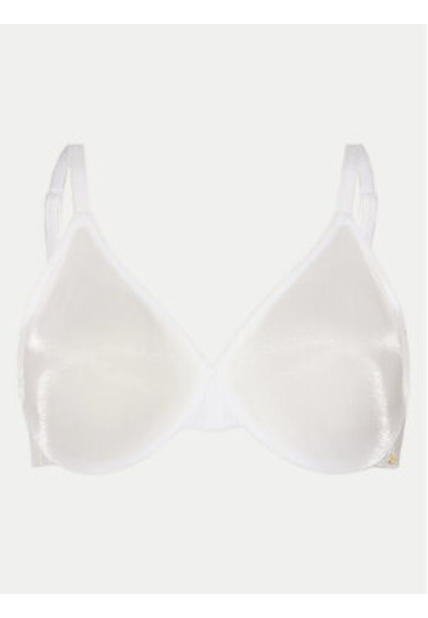 Gossard Biustonosz z fiszbiną Glossies Sheer Moulded 6271 Biały. Kolor: biały. Materiał: syntetyk