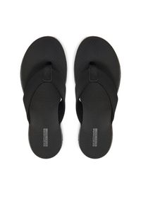 skechers - Skechers Japonki On-The-Go 600-Vacay 140702/BBK Czarny. Kolor: czarny. Materiał: materiał
