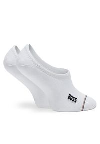 BOSS Stopki Iconic 50522704 Biały. Kolor: biały. Materiał: bawełna #3