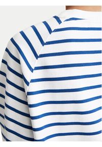 Marc O'Polo Denim Bluza 500 0006 574 Niebieski Oversize. Typ kołnierza: polo. Kolor: niebieski. Materiał: bawełna #5