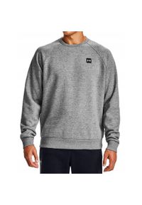 Bluza fitness męska Under Armour Rival Fleece Crew. Kolor: szary. Sport: fitness #1