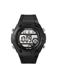 Timex Zegarek Marathon TW5M43700 Czarny. Kolor: czarny. Materiał: guma #1