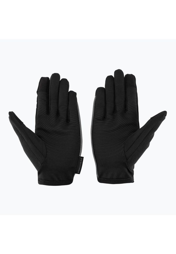Rękawiczki do biegania męskie Under Armour Storm Run Liner. Kolor: czarny. Sport: bieganie