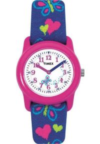 Timex T89001 Kids Analogue dziecięcy niebiesko-różowy. Kolor: różowy, wielokolorowy, niebieski #1