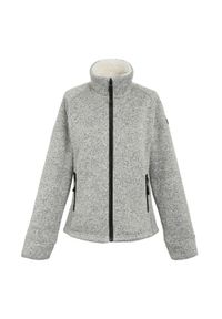 Regatta - Damska Bluza Polarowa Emilide Z Pełnym Zamkiem Błyskawicznym. Kolor: biały. Materiał: polar. Sezon: zima. Styl: sportowy. Sport: turystyka piesza #1