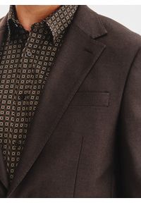 Pako Lorente - PAKO LORENTE – Brązowa marynarka męska. Kolor: szary, beżowy, brązowy. Materiał: poliester, elastan, wiskoza. Sezon: jesień #2