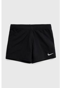 Nike Kids Kąpielówki dziecięce kolor czarny. Kolor: czarny. Materiał: materiał, dzianina #1