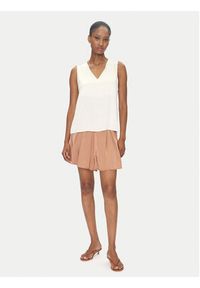 ViCOLO Bluzka TD0765 Écru Regular Fit. Materiał: syntetyk #4