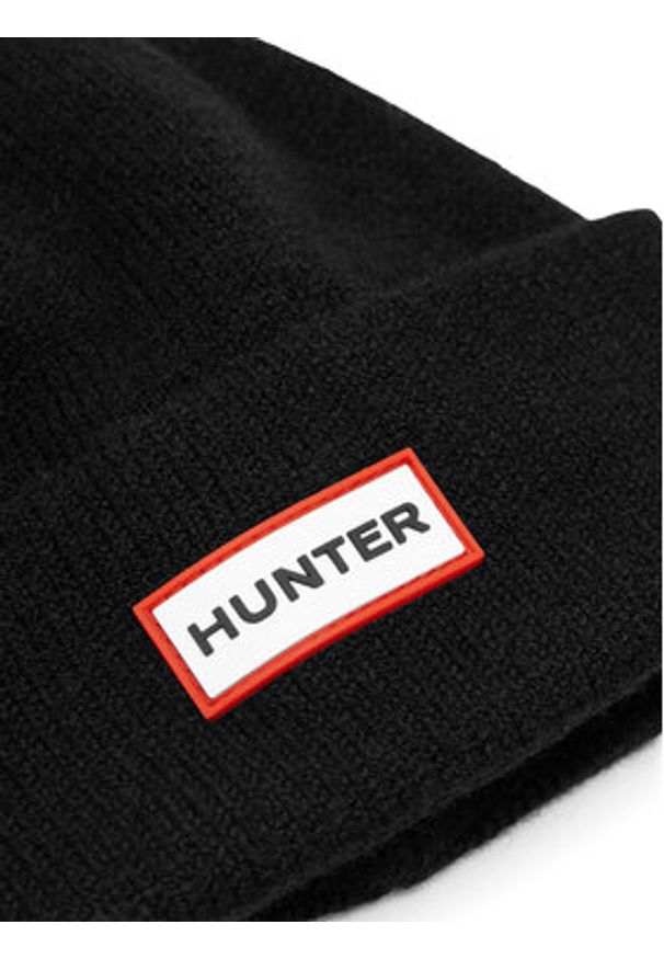 Hunter Czapka HTR-U3-002-AW24 Czarny. Kolor: czarny. Materiał: materiał, poliester