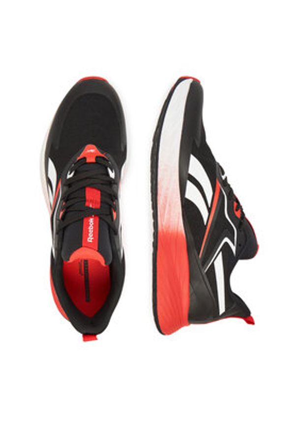 Reebok Buty do biegania VERSE AR30283MBWR Czarny. Kolor: czarny. Materiał: materiał