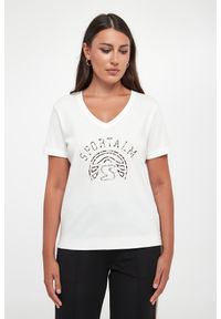 Sportalm - T-shirt damski z logo SPORTALM #2