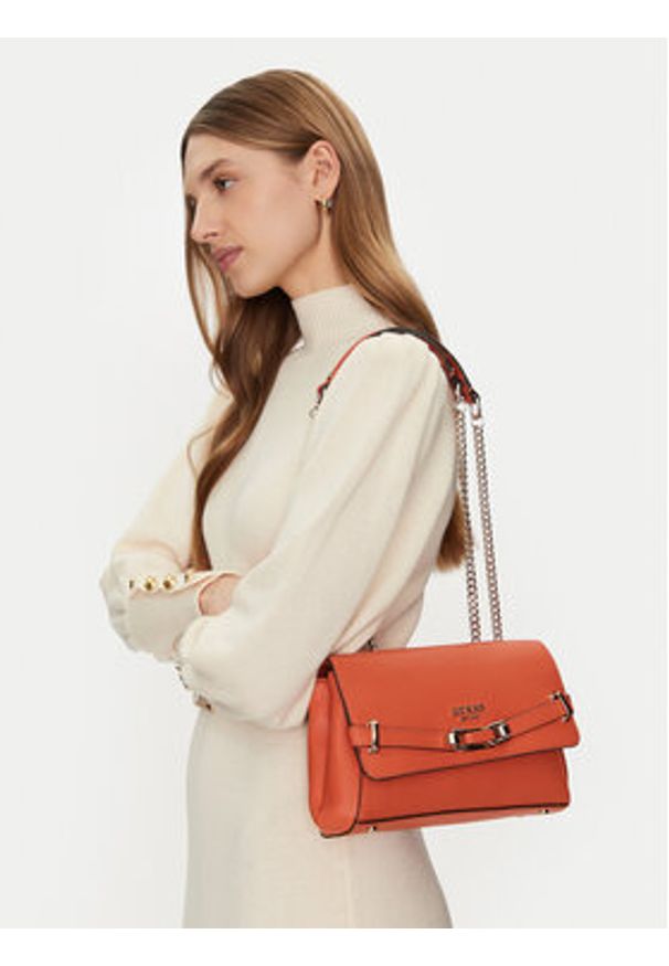 Guess Torebka HWBG95 27210 Pomarańczowy. Kolor: pomarańczowy. Materiał: skórzane