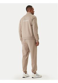 EA7 Emporio Armani Dres 7M001317 AF13512 U6167 Beżowy Regular Fit. Kolor: beżowy. Materiał: bawełna #5