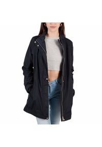 Geox - Kurtka GEOX W GENZIANA COAT Niebieski. Kolor: niebieski. Materiał: tkanina #1