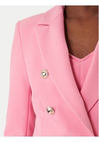 Rinascimento Marynarka CFC0128639003 Różowy Regular Fit. Kolor: różowy. Materiał: syntetyk #6