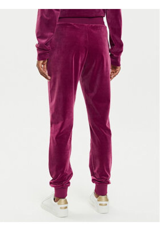 Guess Spodnie dresowe V3BB27 KBXI2 Różowy Regular Fit. Kolor: różowy. Materiał: syntetyk