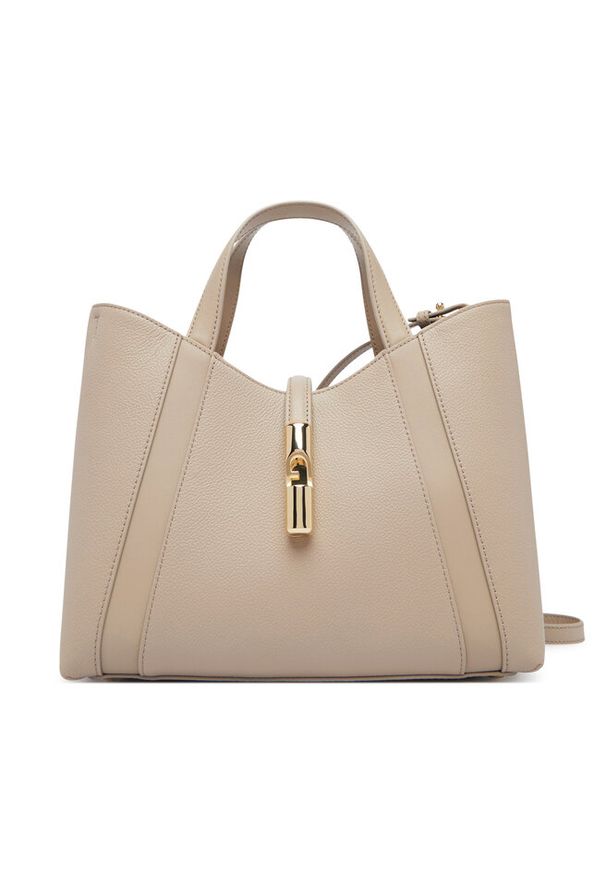 Torebka Furla. Kolor: beżowy