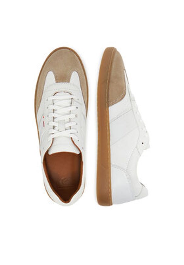 Quiksilver Sneakersy VALLEY2-05 MB Biały. Kolor: biały. Materiał: skóra