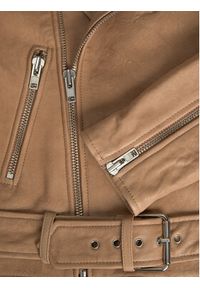 JJXX Kurtka skórzana Holly 12200286 Brązowy Regular Fit. Kolor: brązowy. Materiał: skóra #2