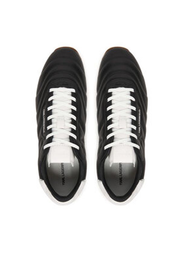 Karl Lagerfeld - KARL LAGERFELD Sneakersy Astra KL55916 Czarny. Kolor: czarny. Materiał: skóra