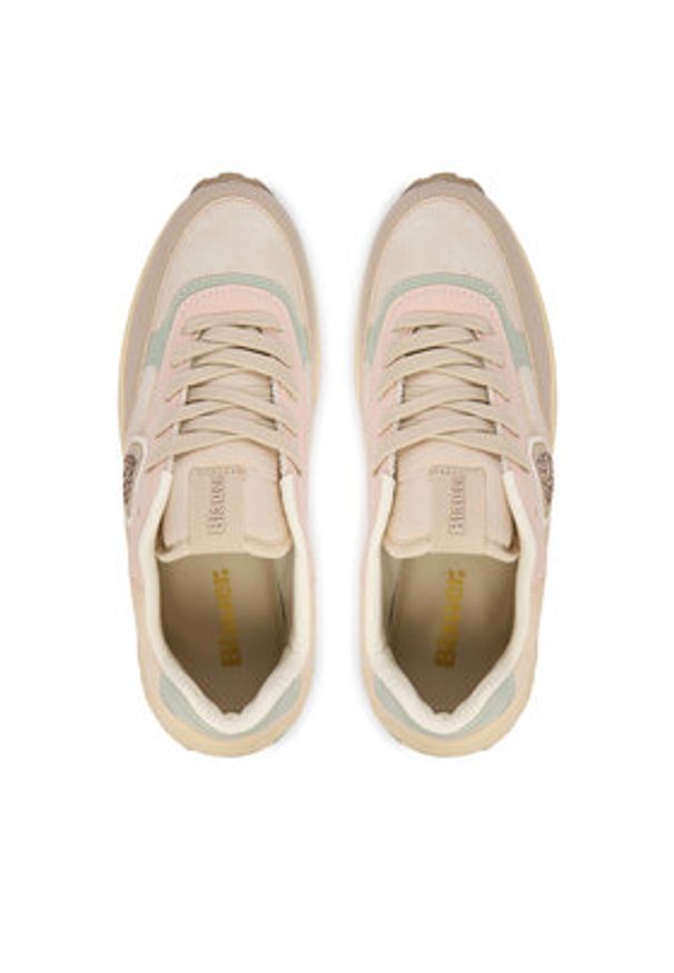 Blauer Sneakersy S6LYNN01/LEN Beżowy. Kolor: beżowy. Materiał: skóra