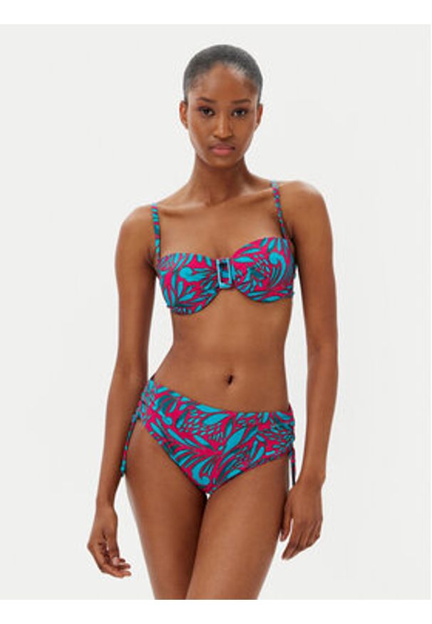 SELMARK - Selmark Góra od bikini BL716 Turkusowy. Kolor: turkusowy. Materiał: syntetyk