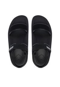 Love Moschino - LOVE MOSCHINO Sandały JA16144I0OIQI00A Czarny. Kolor: czarny. Materiał: materiał #5