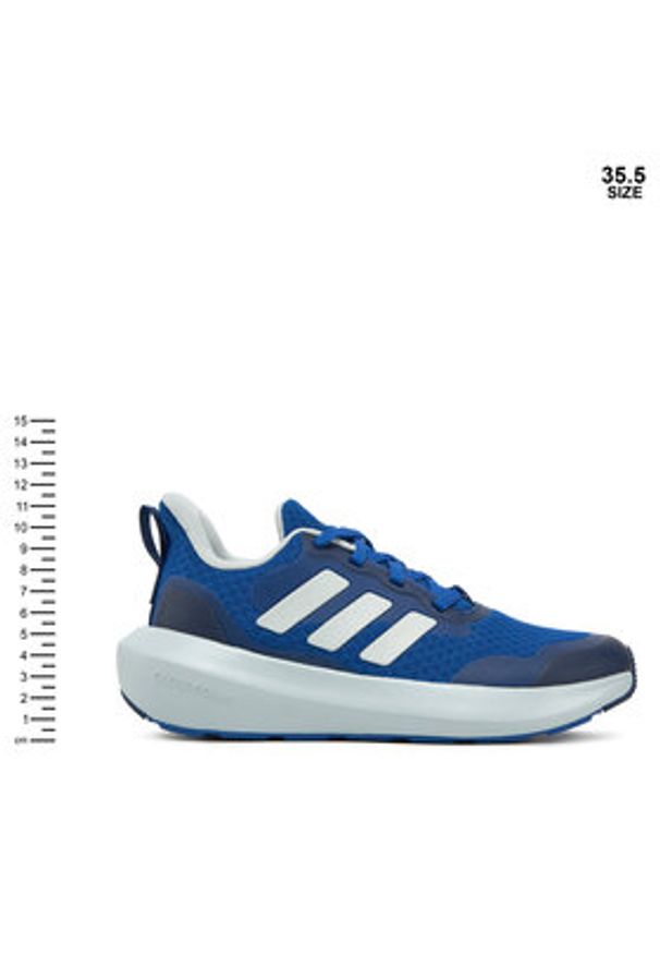 Adidas - adidas Sneakersy Fortarun 3.0 JI2178 Granatowy. Kolor: niebieski. Materiał: materiał
