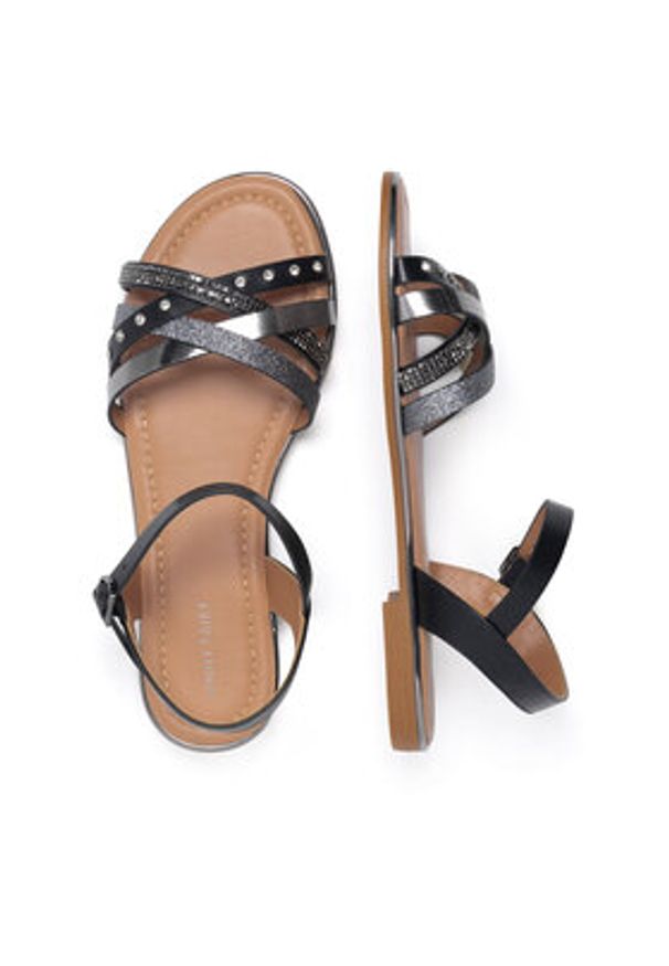 Jenny Fairy Sandały WYL0710-11 Czarny. Kolor: czarny. Materiał: syntetyk