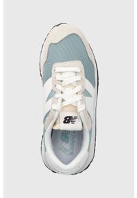 New Balance sneakersy WS237FA. Nosek buta: okrągły. Zapięcie: sznurówki. Kolor: niebieski. Materiał: guma #3