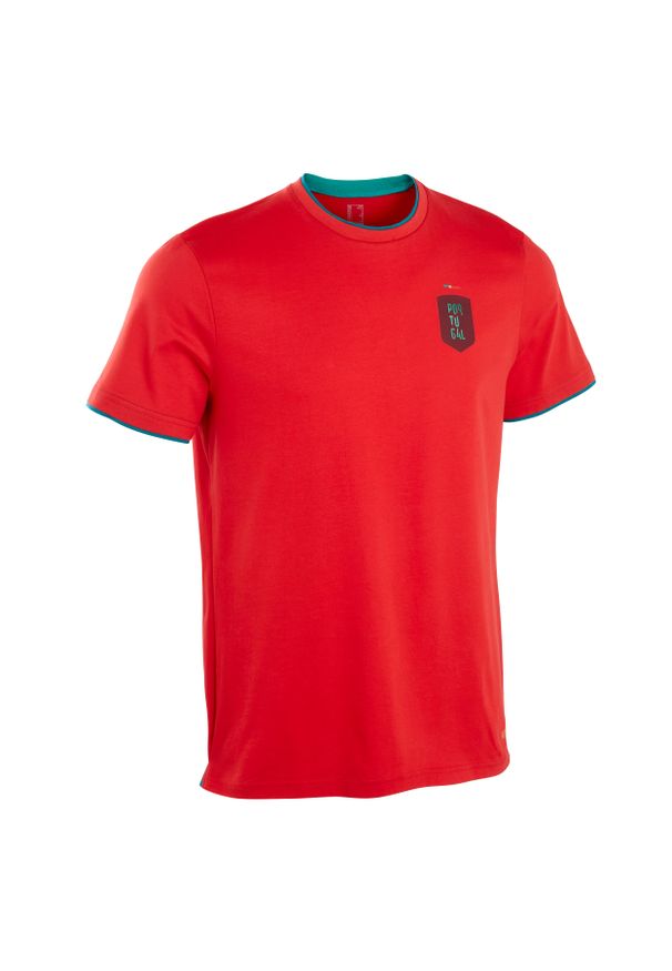 KIPSTA - Koszulka do piłki nożnej Kipsta FF100 Portugalia 2024. Materiał: materiał, bawełna