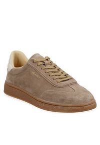 GANT - Gant Sneakersy 32633204 Brązowy. Kolor: brązowy. Materiał: zamsz, skóra #4