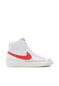 Nike Sneakersy W Blazer '77 CZ1055 101 Biały. Kolor: biały. Materiał: skóra
