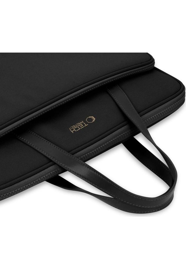 TECH-PROTECT - Torba Tech-Protect Carrying Bag Laptop 15-16 Black. Materiał: materiał. Styl: elegancki, biznesowy, casual