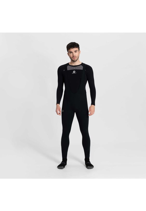 ROGELLI - Spodnie rowerowe męskie Rogelli Core. Kolor: czarny. Sezon: zima, lato. Sport: kolarstwo